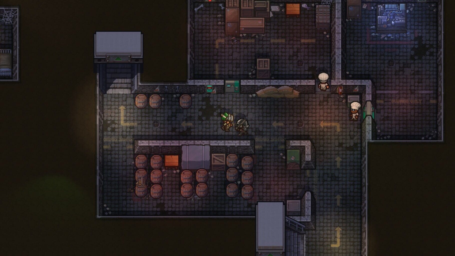 Captura de pantalla - The Escapists 2: Dungeons and Duct Tape