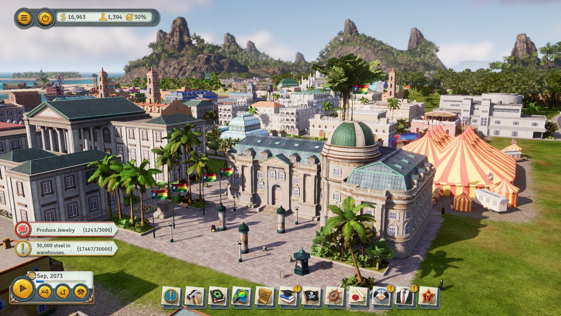 Captura de pantalla - Tropico 6: The Llama of Wall Street