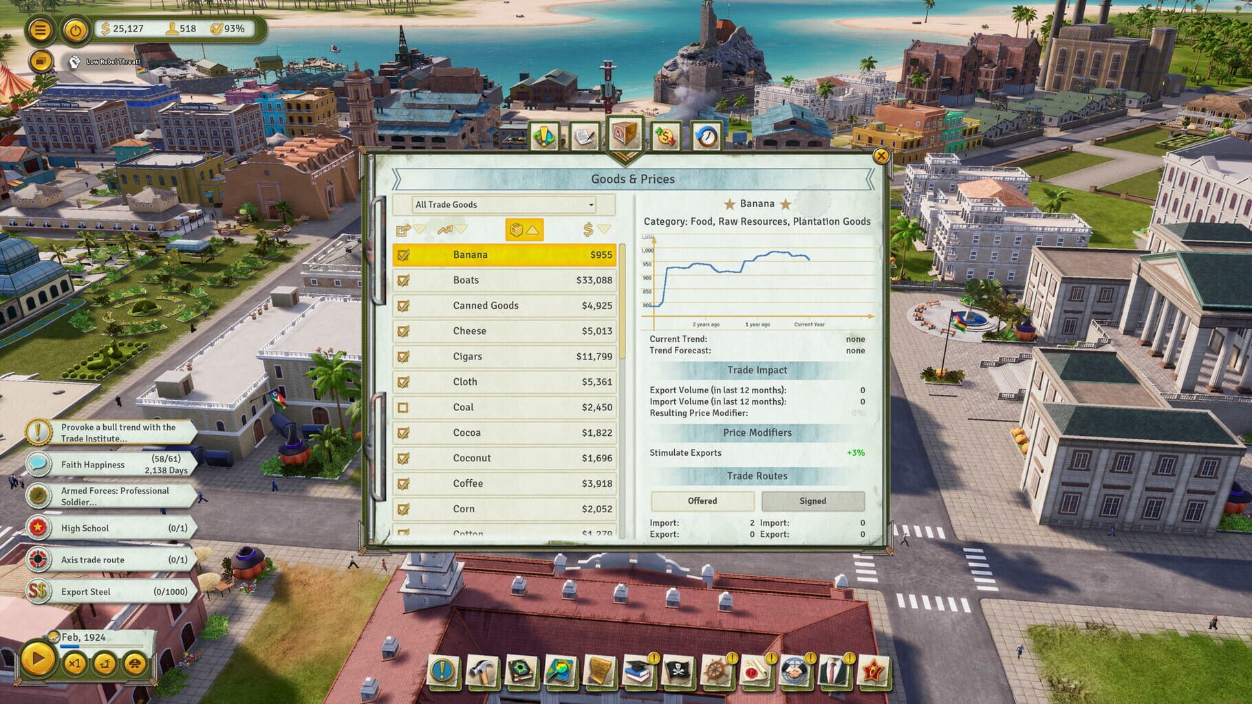 Captura de pantalla - Tropico 6: The Llama of Wall Street