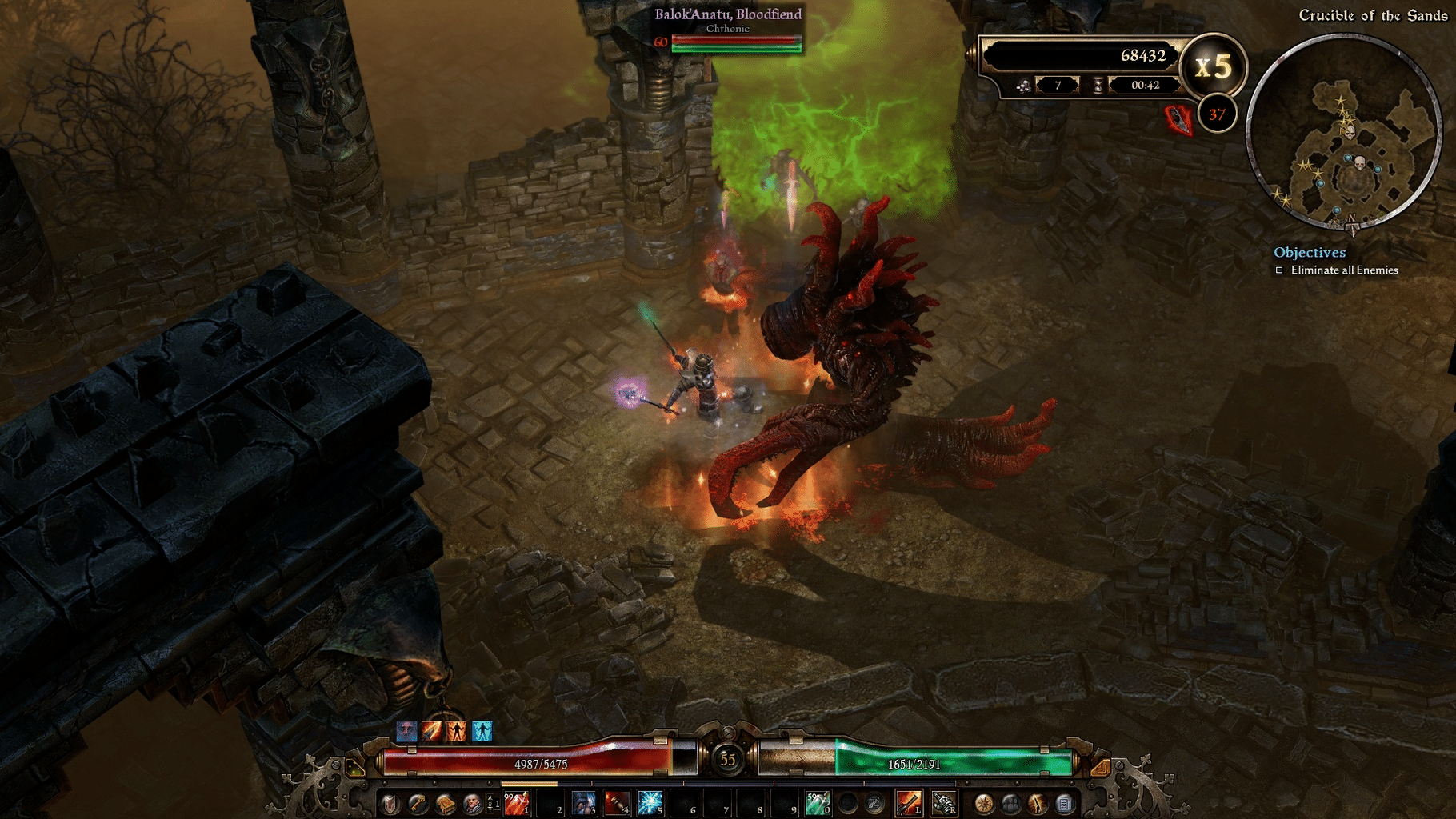 Grim Dawn: Crucible Mode DLC screenshot