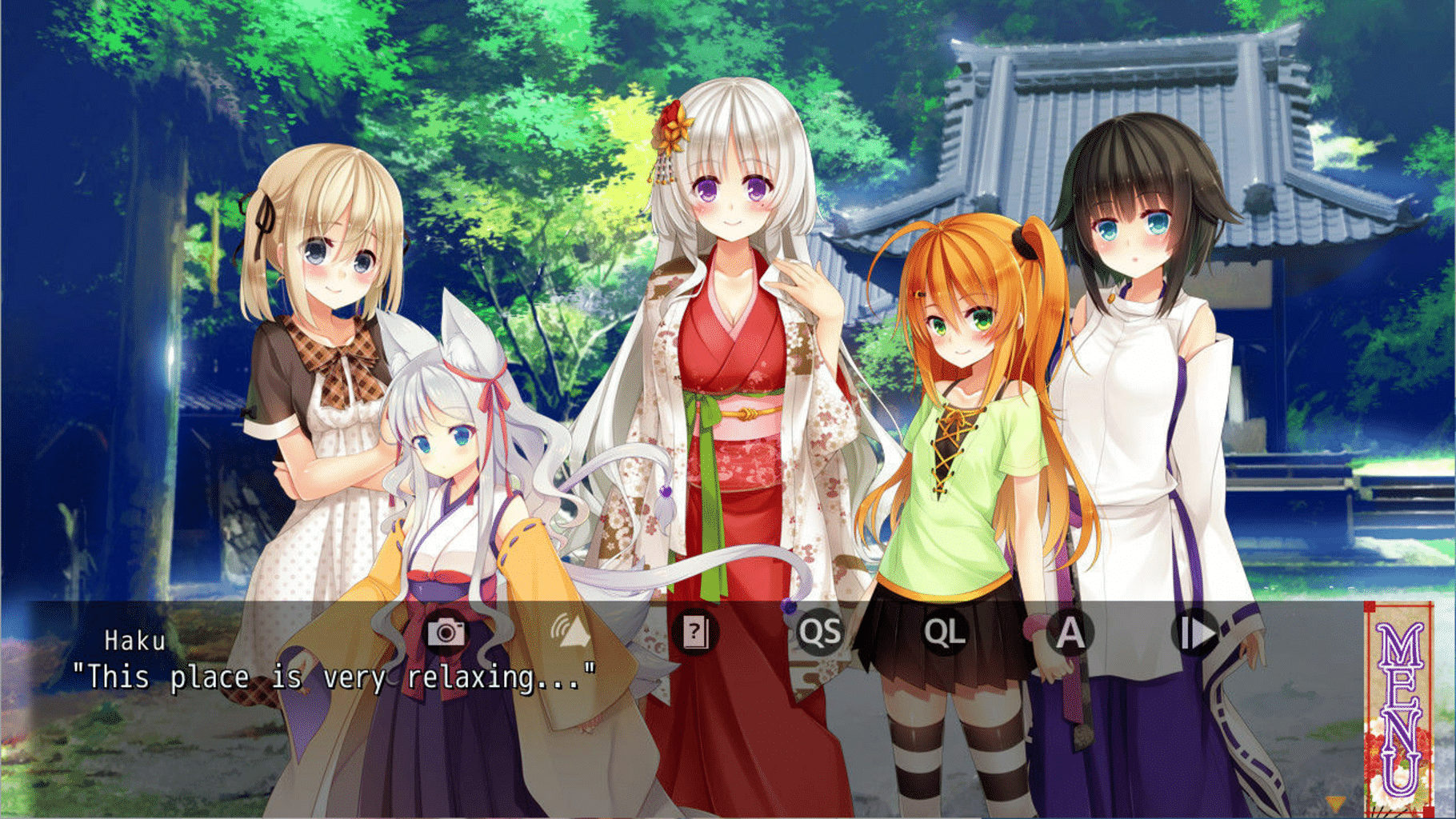 Ne no Kami: The Two Princess Knights of Kyoto - Extra Story screenshot