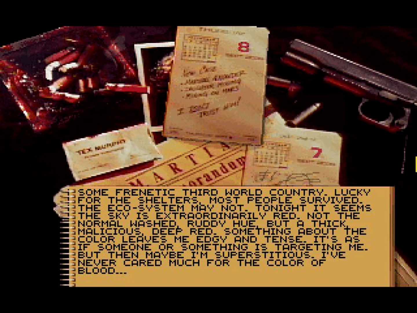 Tex Murphy: Martian Memorandum screenshot
