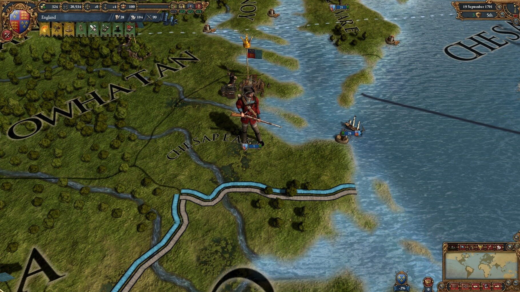 Europa Universalis IV: Colonial British and French Unit Pack