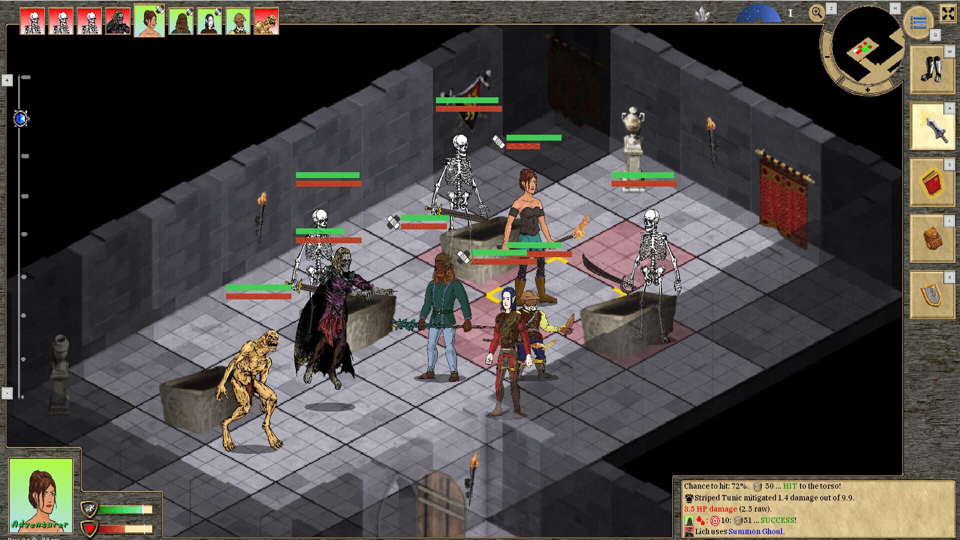 Infinite Dungeon Crawler: The Infernal Dungeons - Screenshot