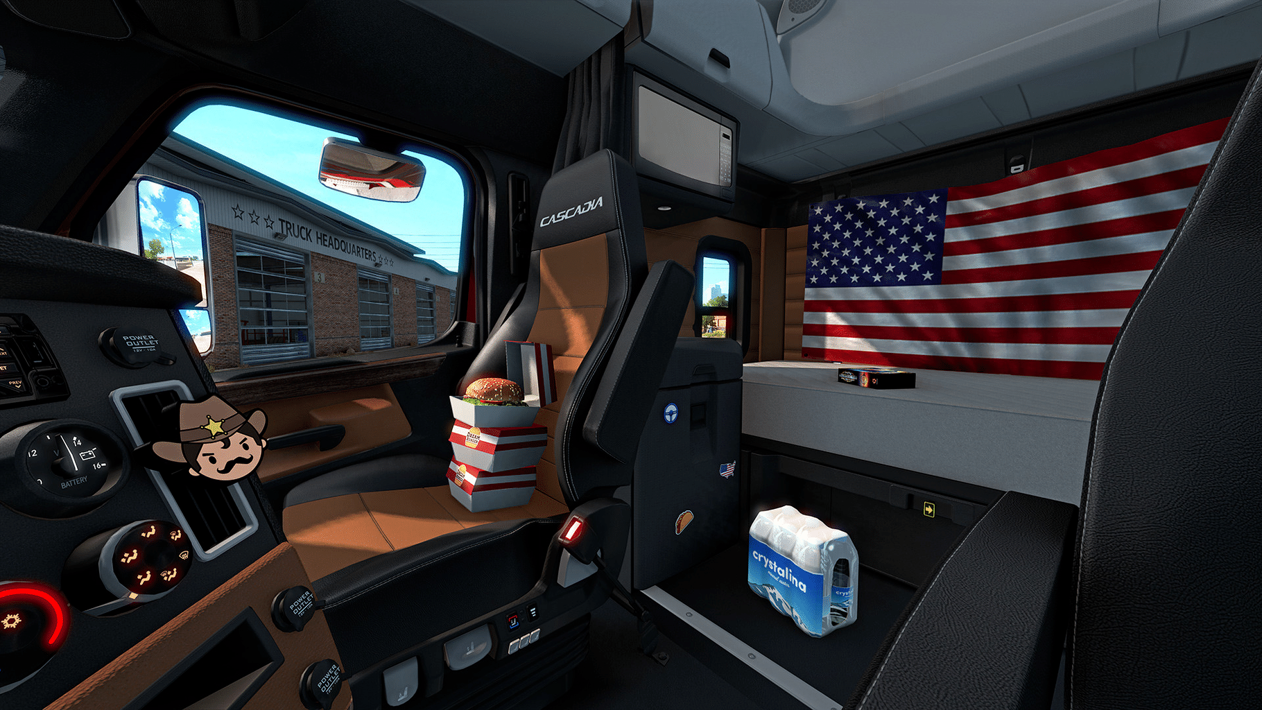 American Truck Simulator: Cabin Accessories screenshot