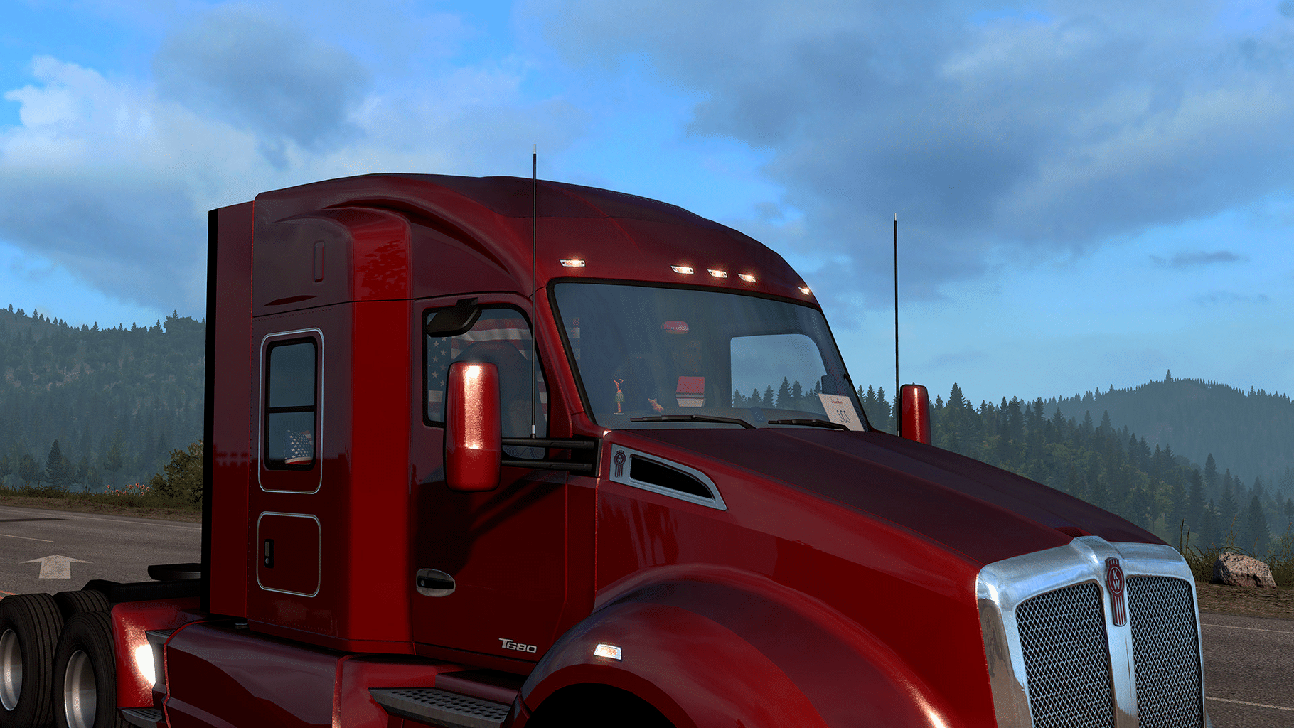 American Truck Simulator: Cabin Accessories screenshot