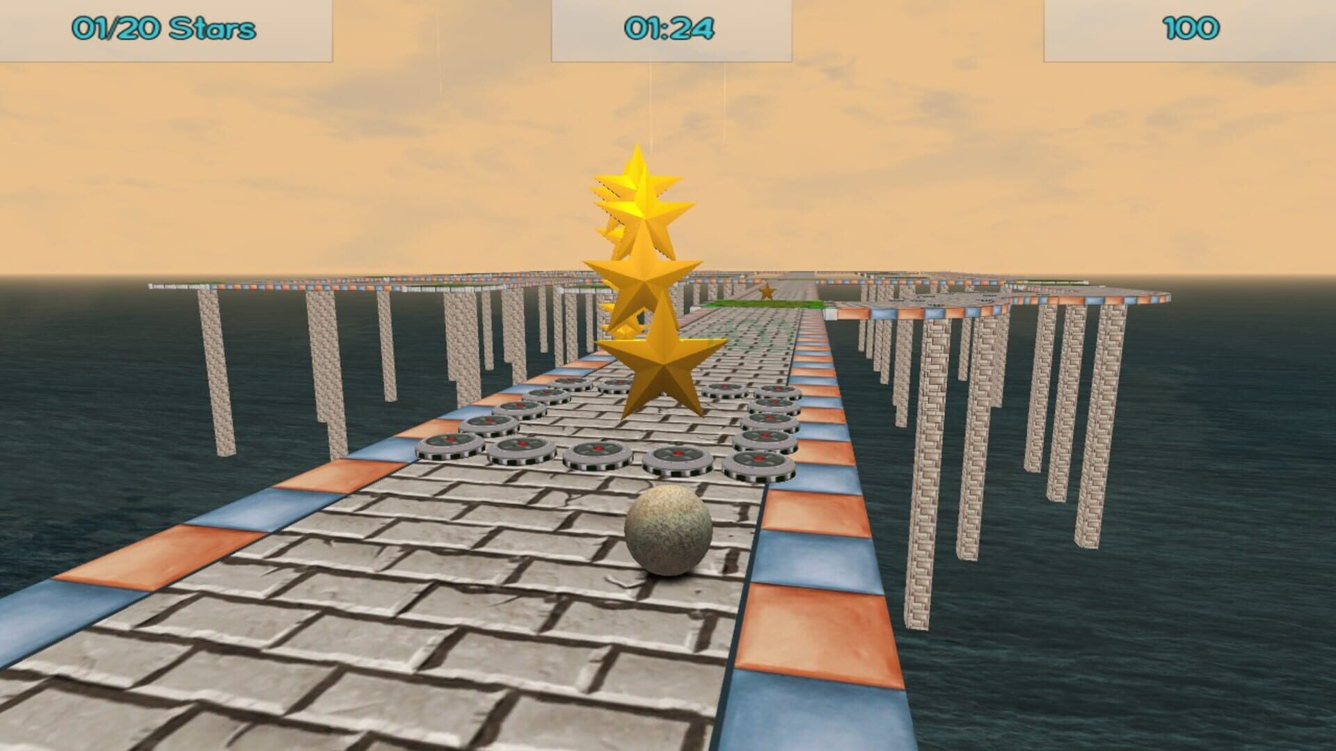 Crazy Ball Adventures: Treasure - Screenshot