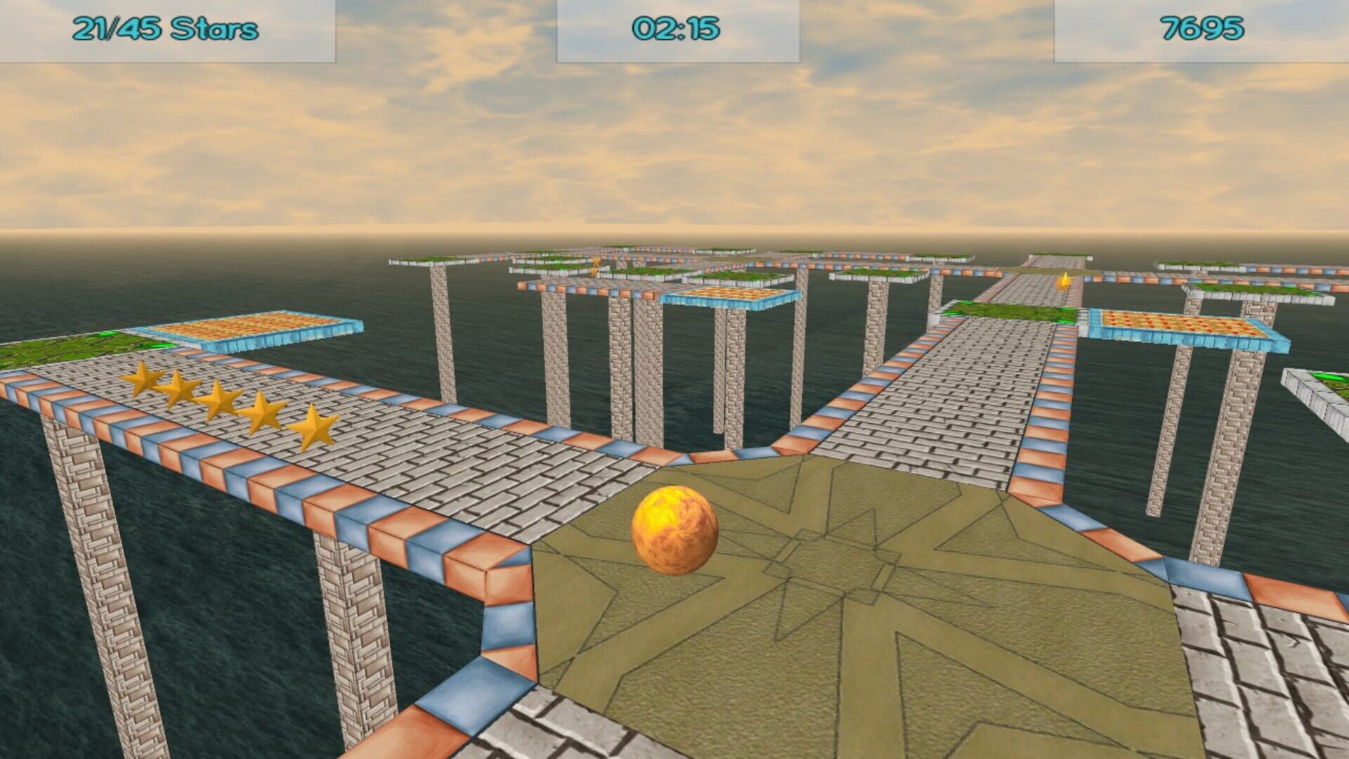 Crazy Ball Adventures: Treasure - Screenshot