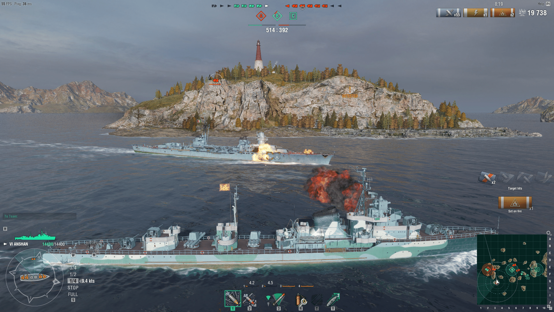 World of Warships: Anshan Pack screenshot