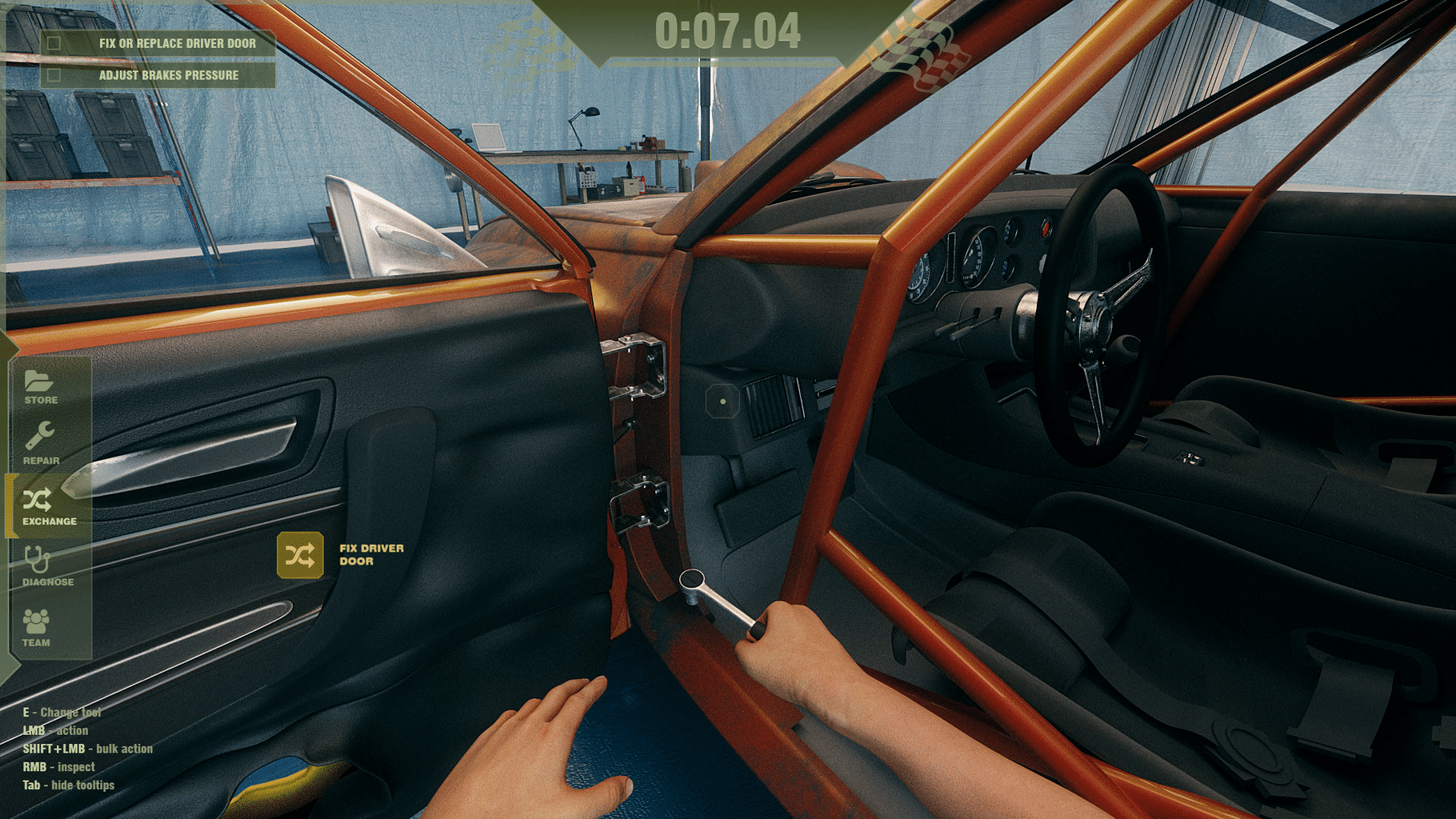 Rally Mechanic Simulator screenshot