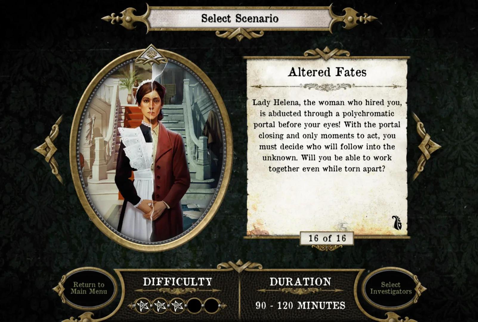 Mansions of Madness: Altered Fates