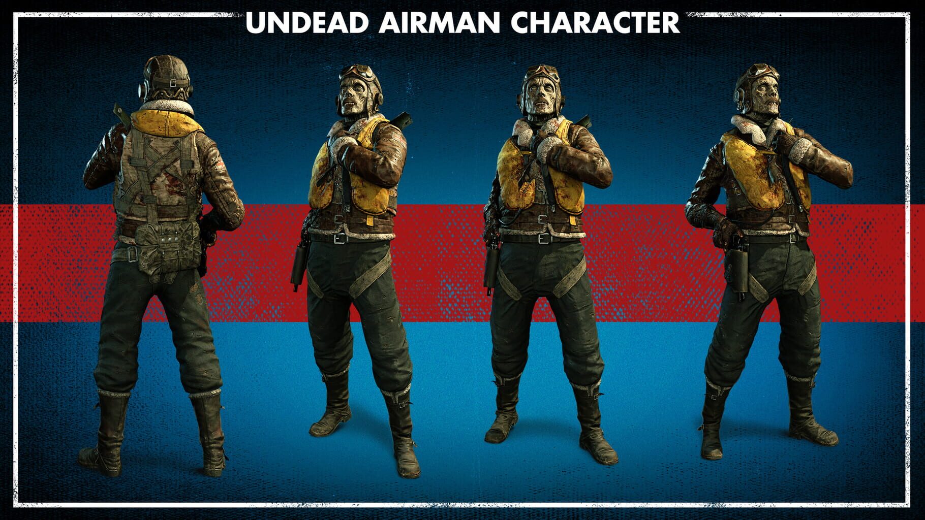 Zombie Army 4: Dead War - Undead Airman Character