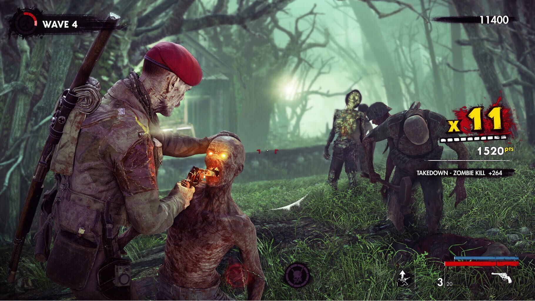 Zombie Army 4: Dead War - Paratrooper Zombie Character