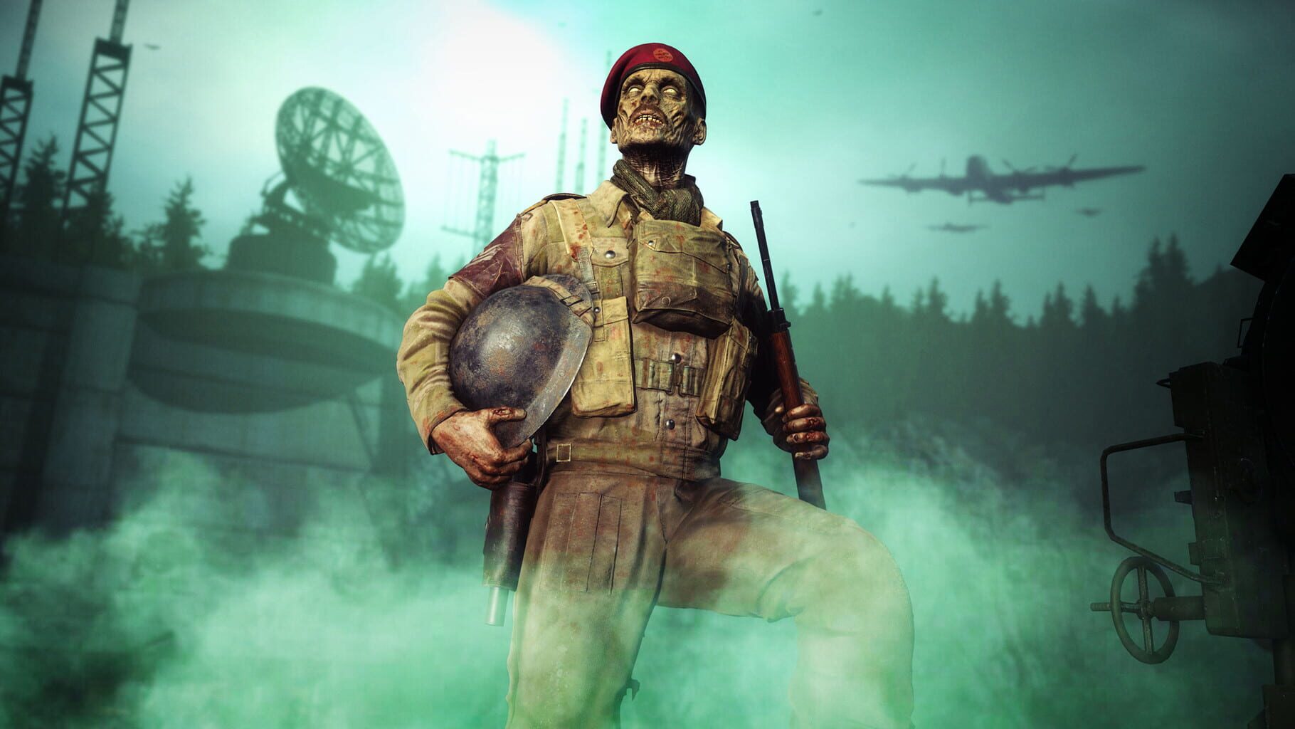 Zombie Army 4: Dead War - Paratrooper Zombie Character