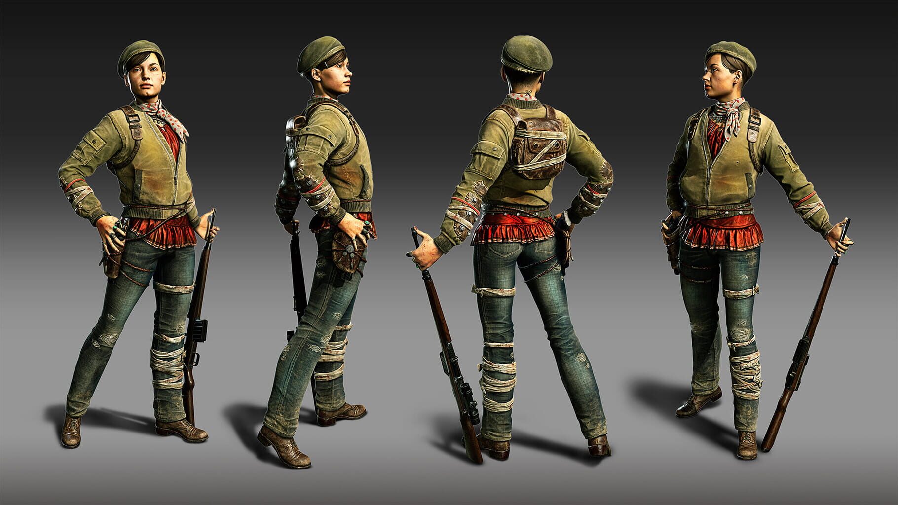 Zombie Army 4: Dead War - French Resistance Fighter Character