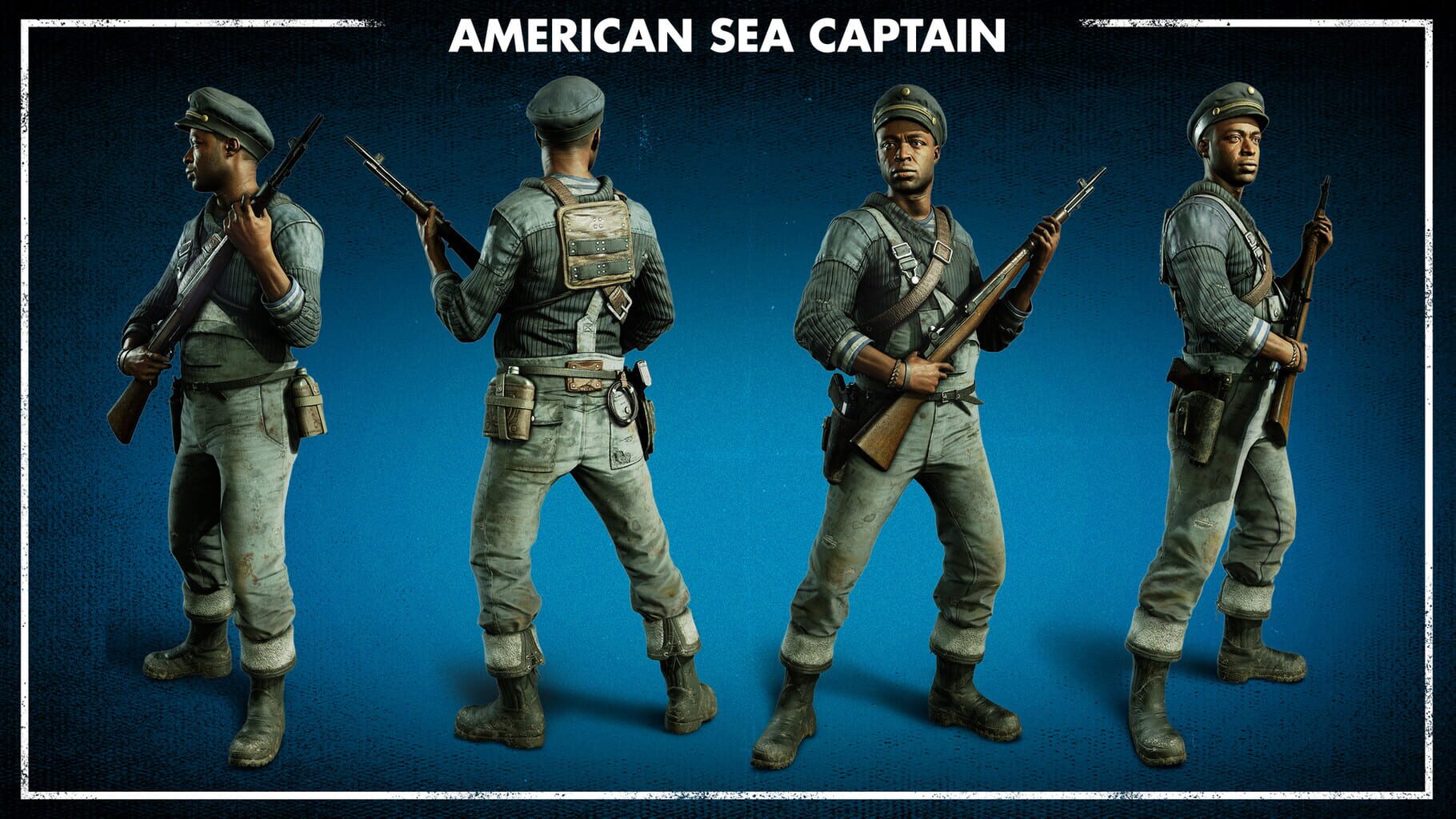 Zombie Army 4: Dead War - American Sea Captain Character