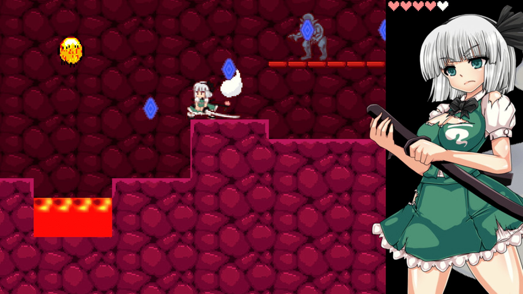 Youmu Konpaku & Dungeon of Lewd Creatures screenshot