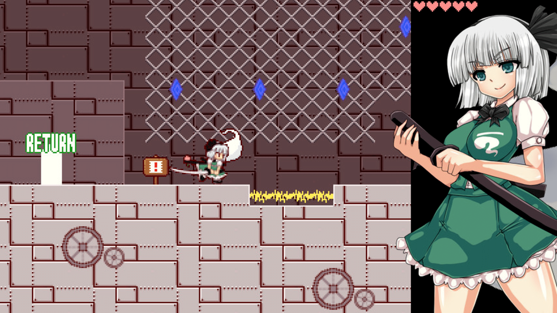 Youmu Konpaku & Dungeon of Lewd Creatures screenshot