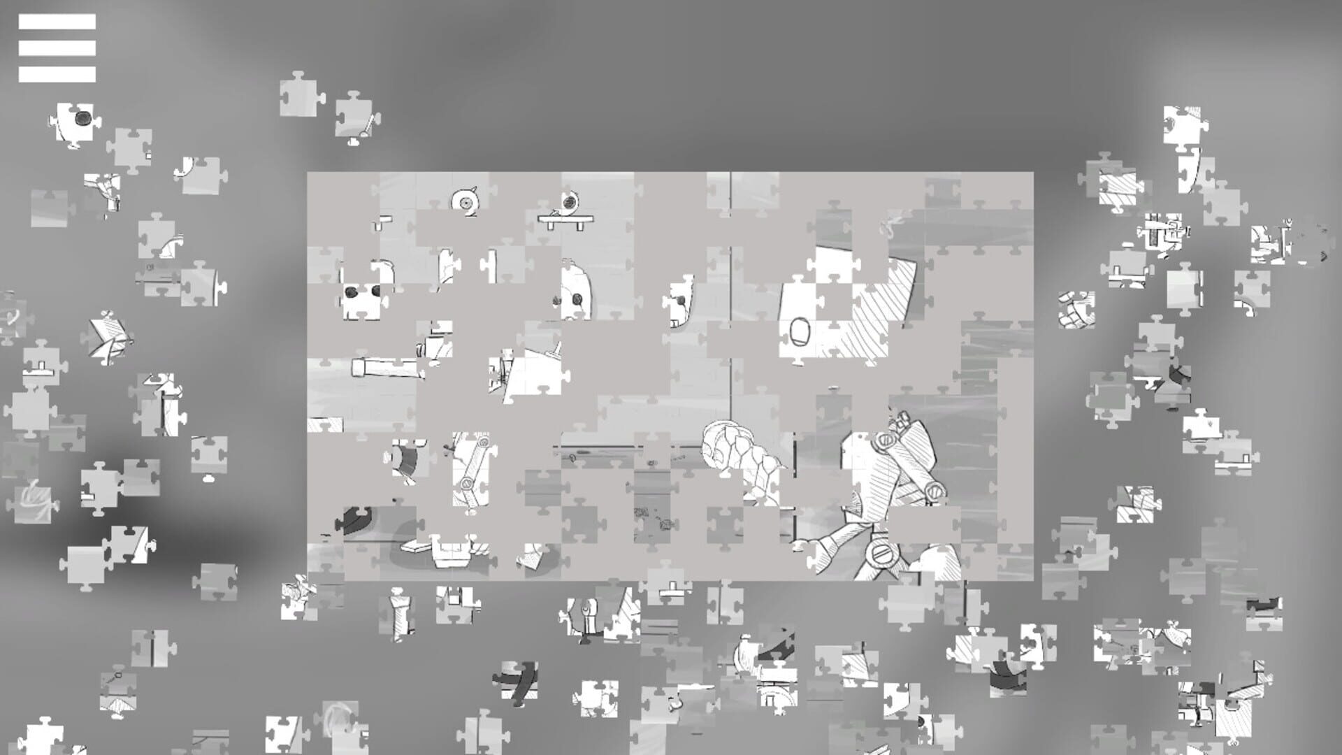The Lost Robot: Jigsaw Puzzle Stories - Screenshot