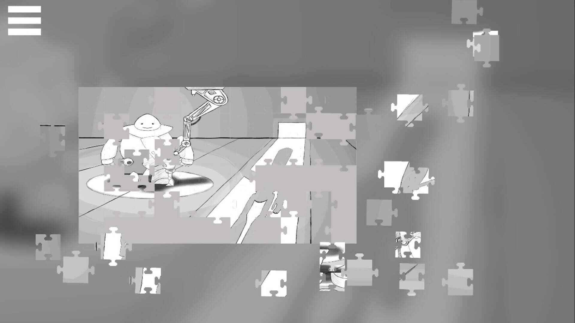 The Lost Robot: Jigsaw Puzzle Stories - Screenshot