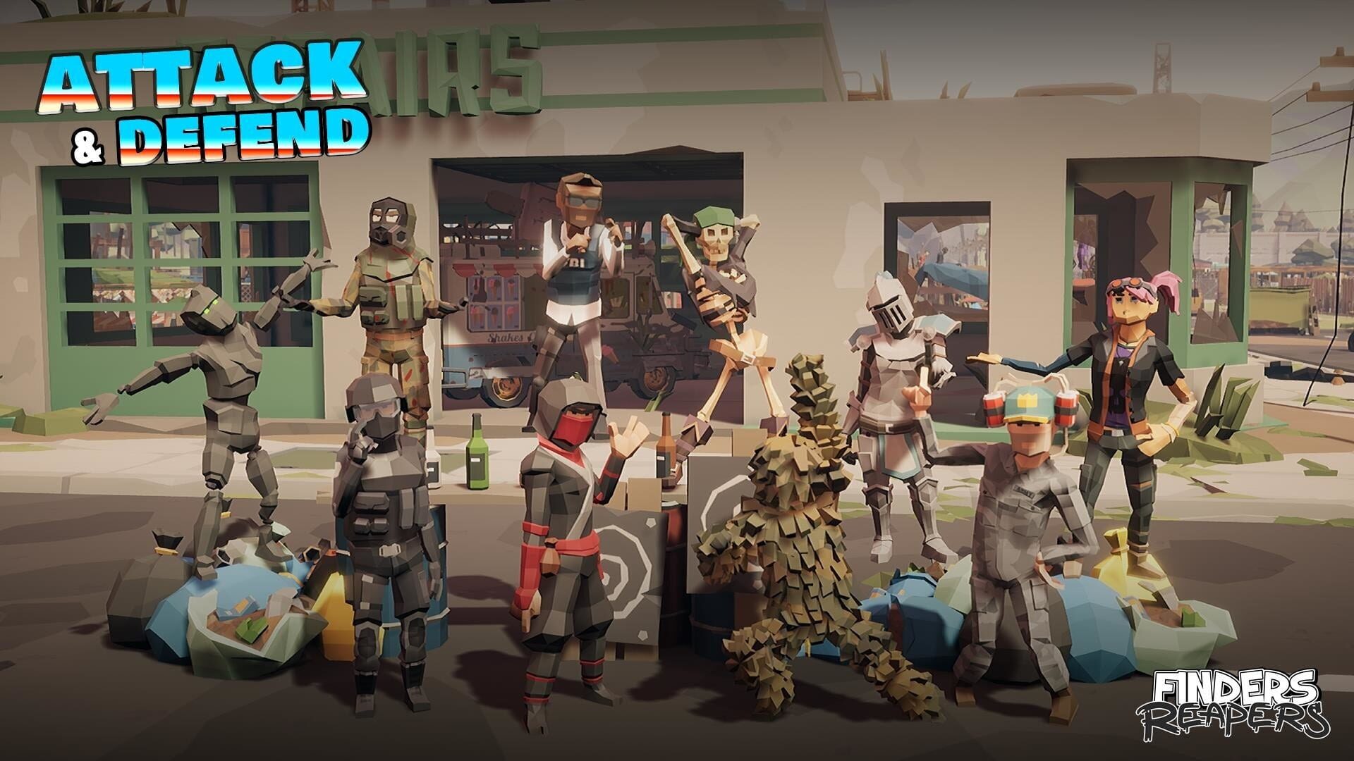 Finders Reapers: Attack & Defend Character Pack - Screenshot