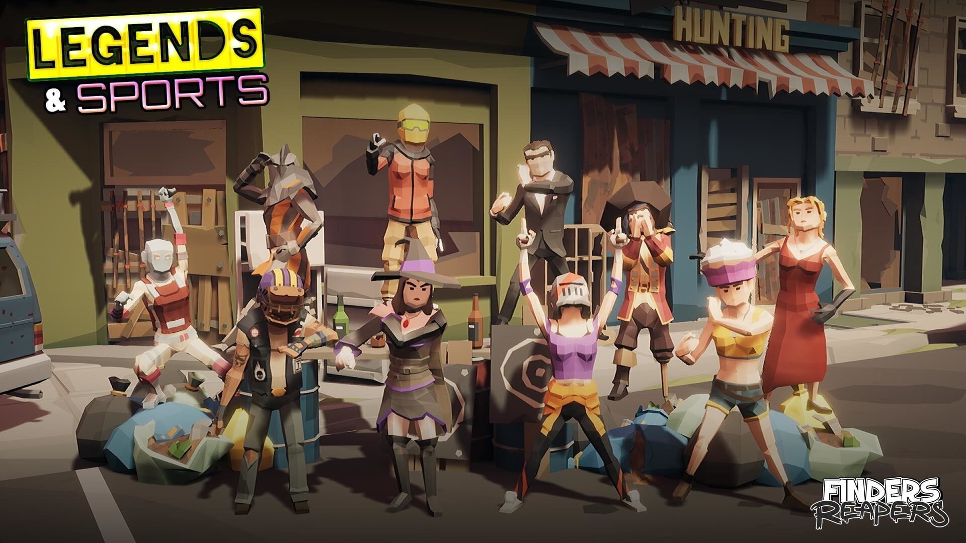 Finders Reapers: Legends & Sports Character Pack - Screenshot