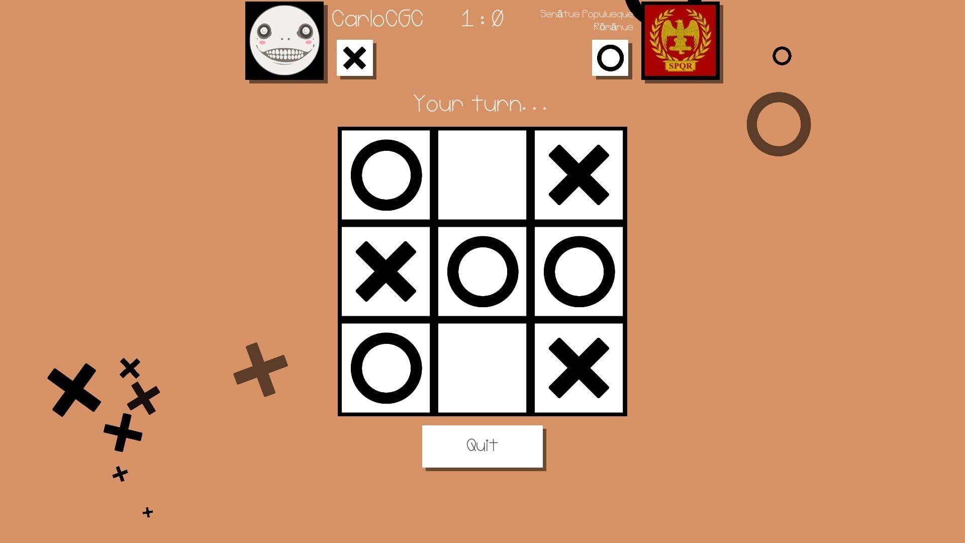 All For Nought: Tic Tac Toe - Screenshot