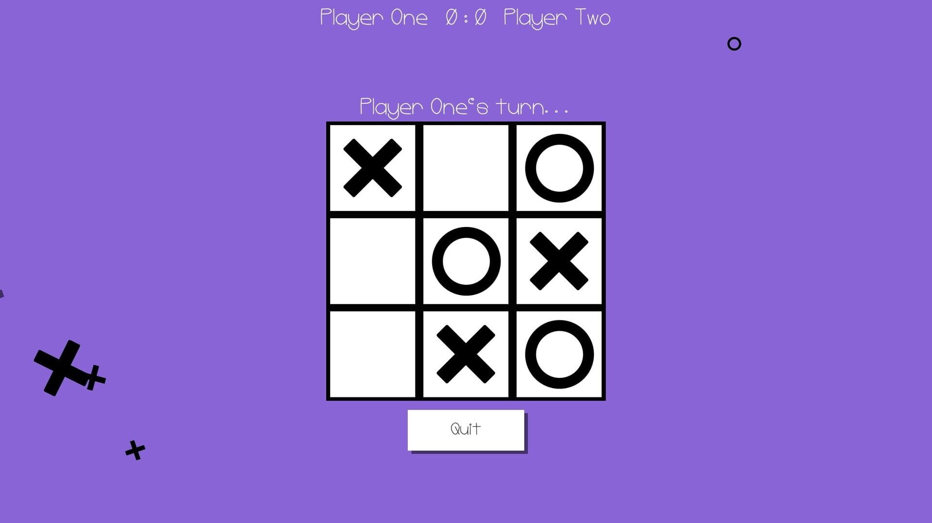 All For Nought: Tic Tac Toe - Screenshot