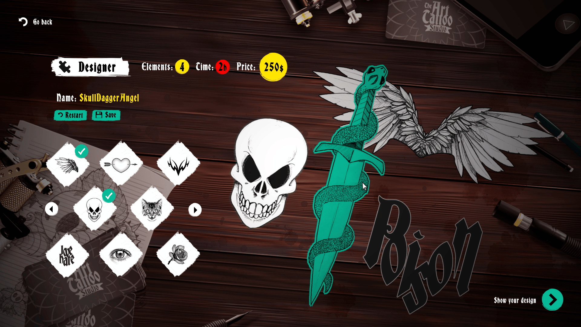 Ink Studio: Tattoo Artist Simulator (2026) | My Games Backlog