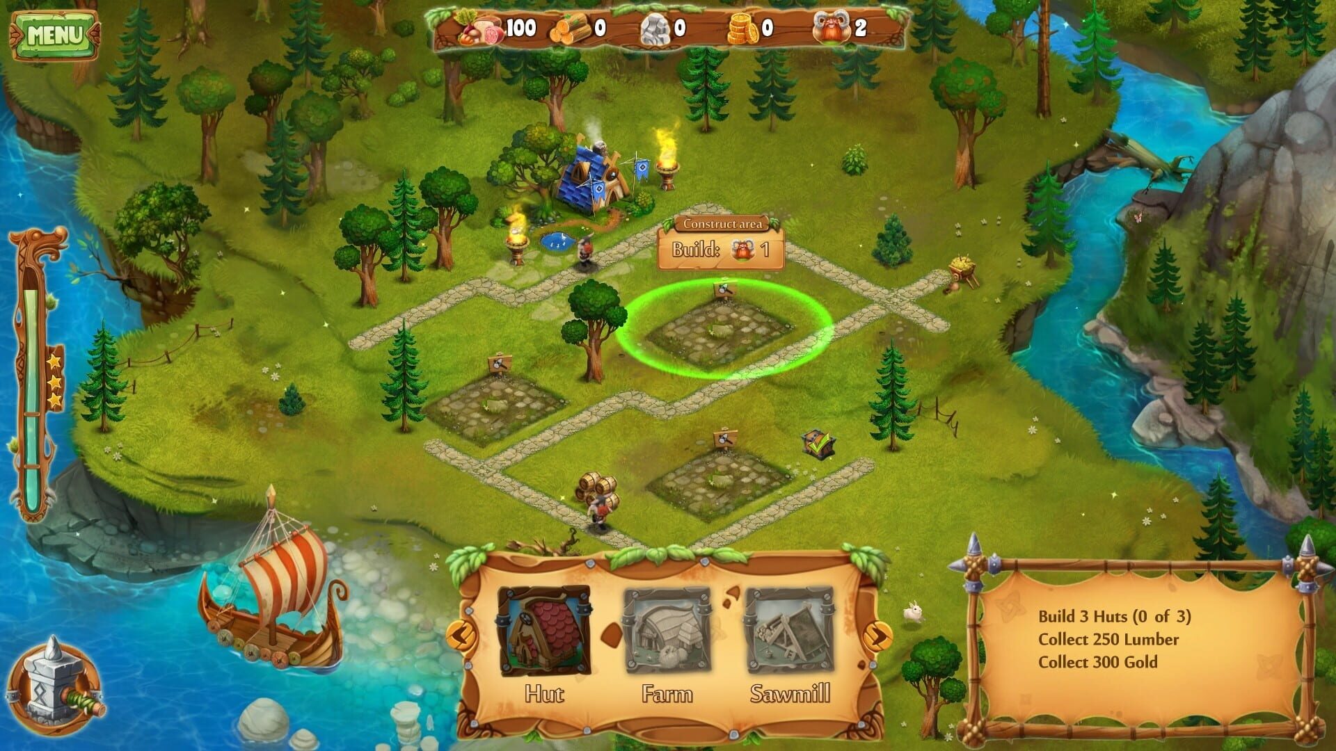 Viking Chronicles: Tale of the lost Queen - Screenshot