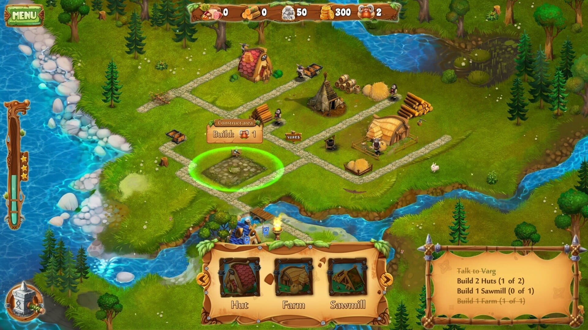Viking Chronicles: Tale of the lost Queen - Screenshot