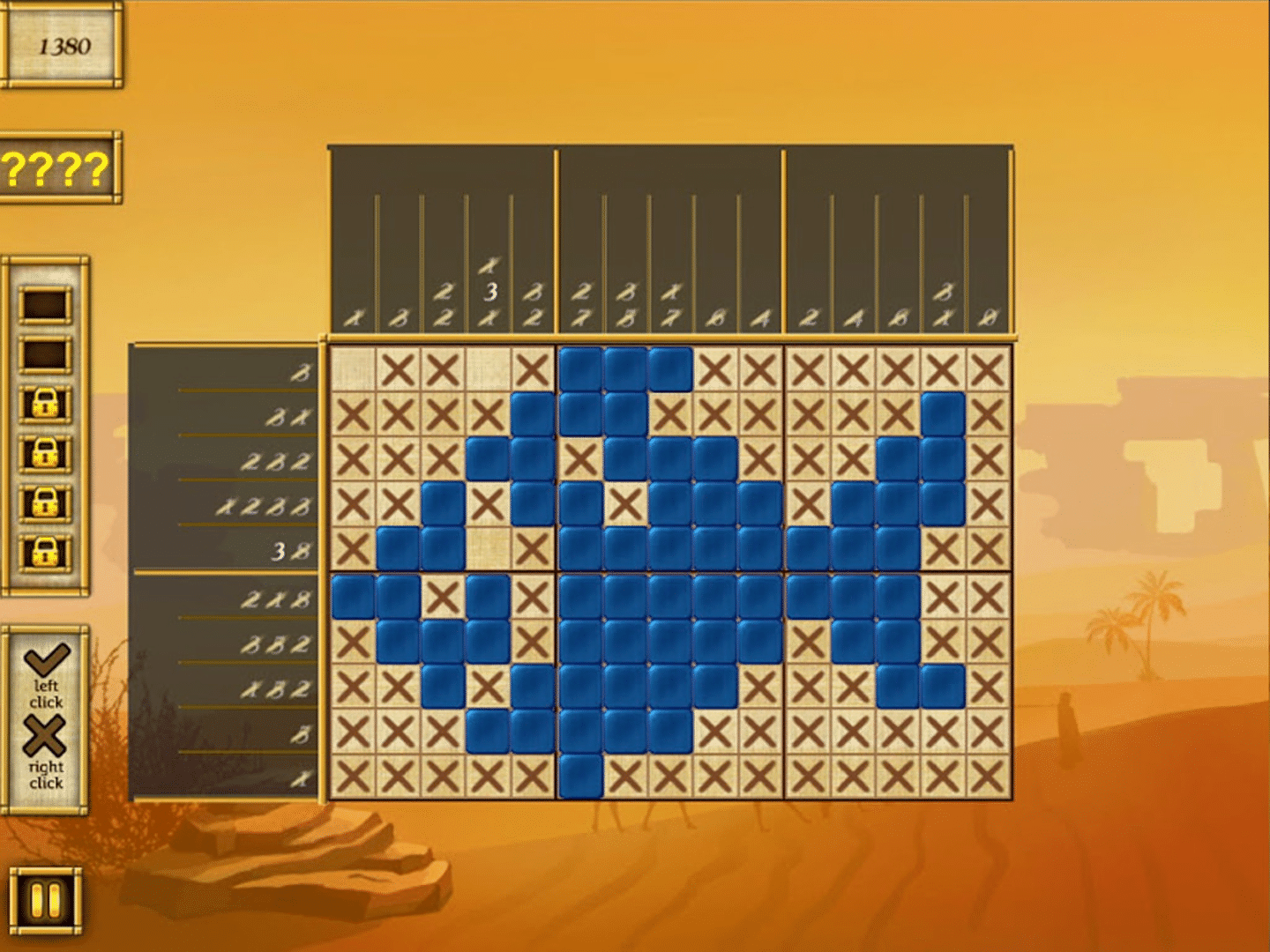 Egypt Picross: Pharaoh's Riddles screenshot