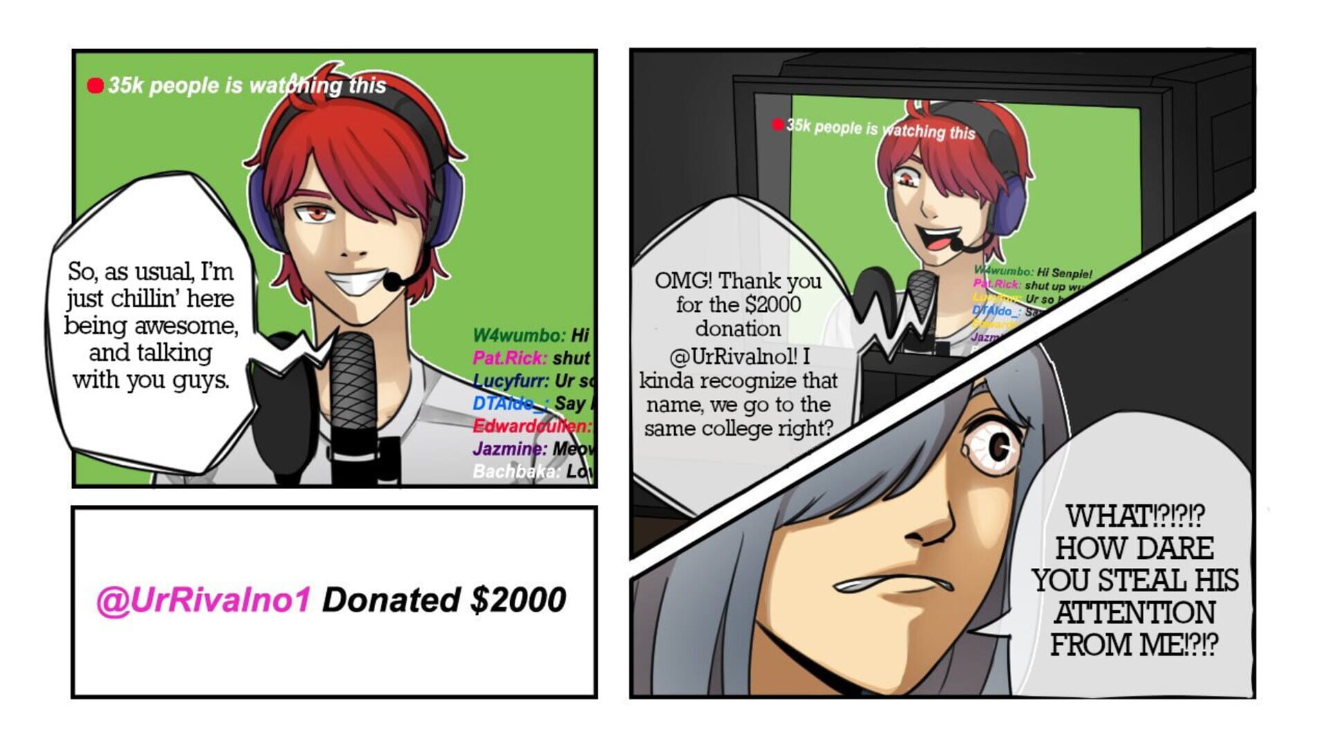 Life of A Yandere Simp - Screenshot