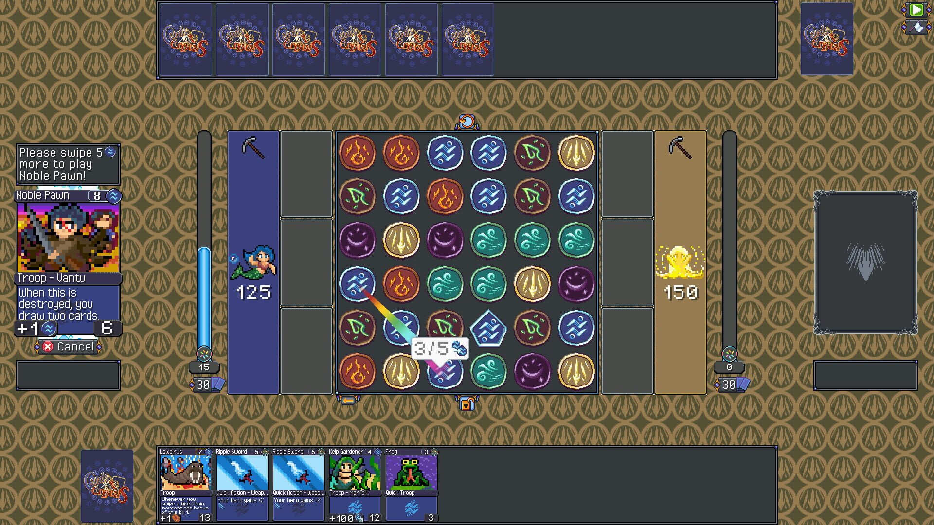 Cards & Crystals - Screenshot