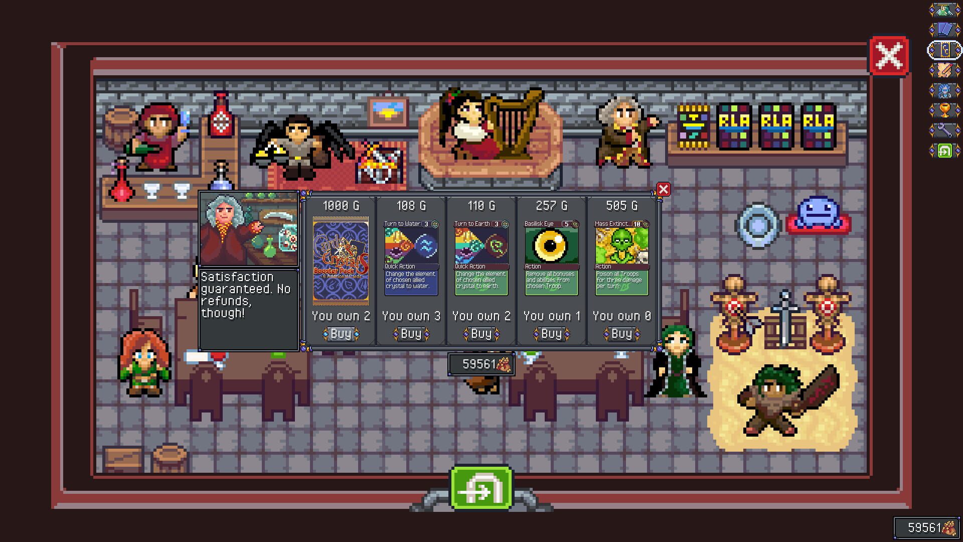 Cards & Crystals - Screenshot