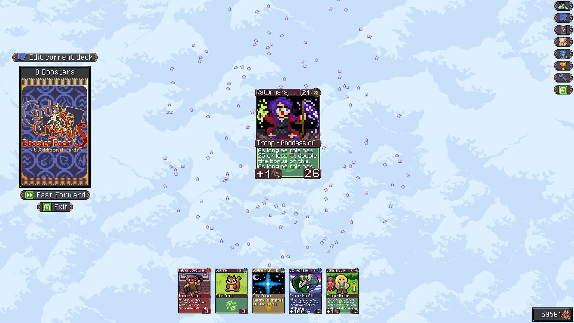 Cards & Crystals - Screenshot