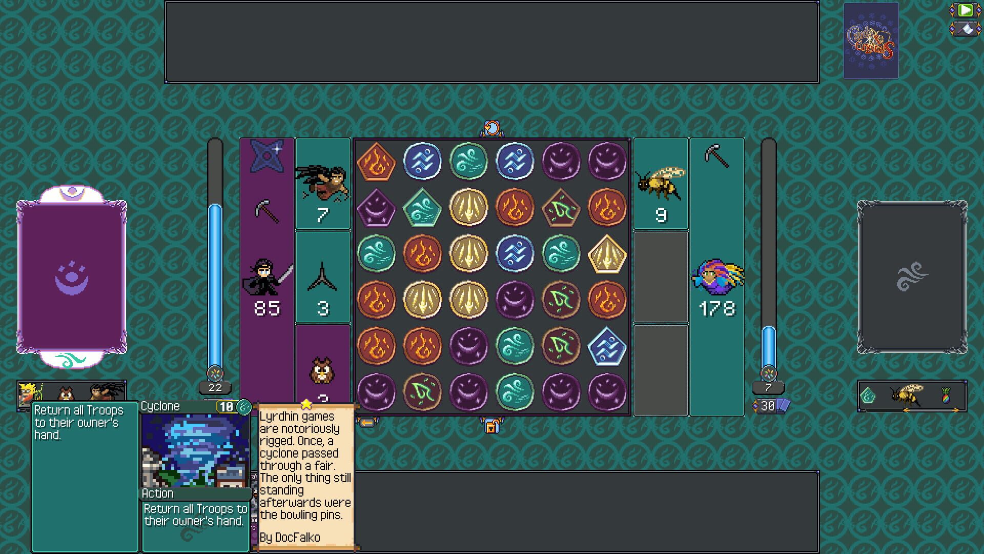 Cards & Crystals - Screenshot