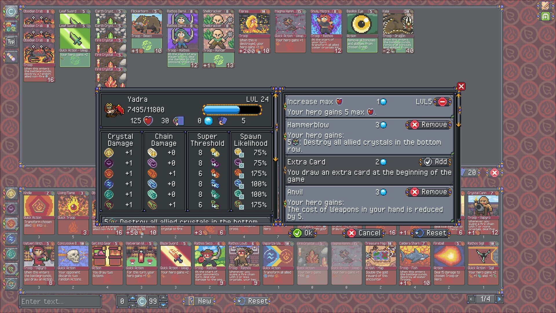 Cards & Crystals - Screenshot