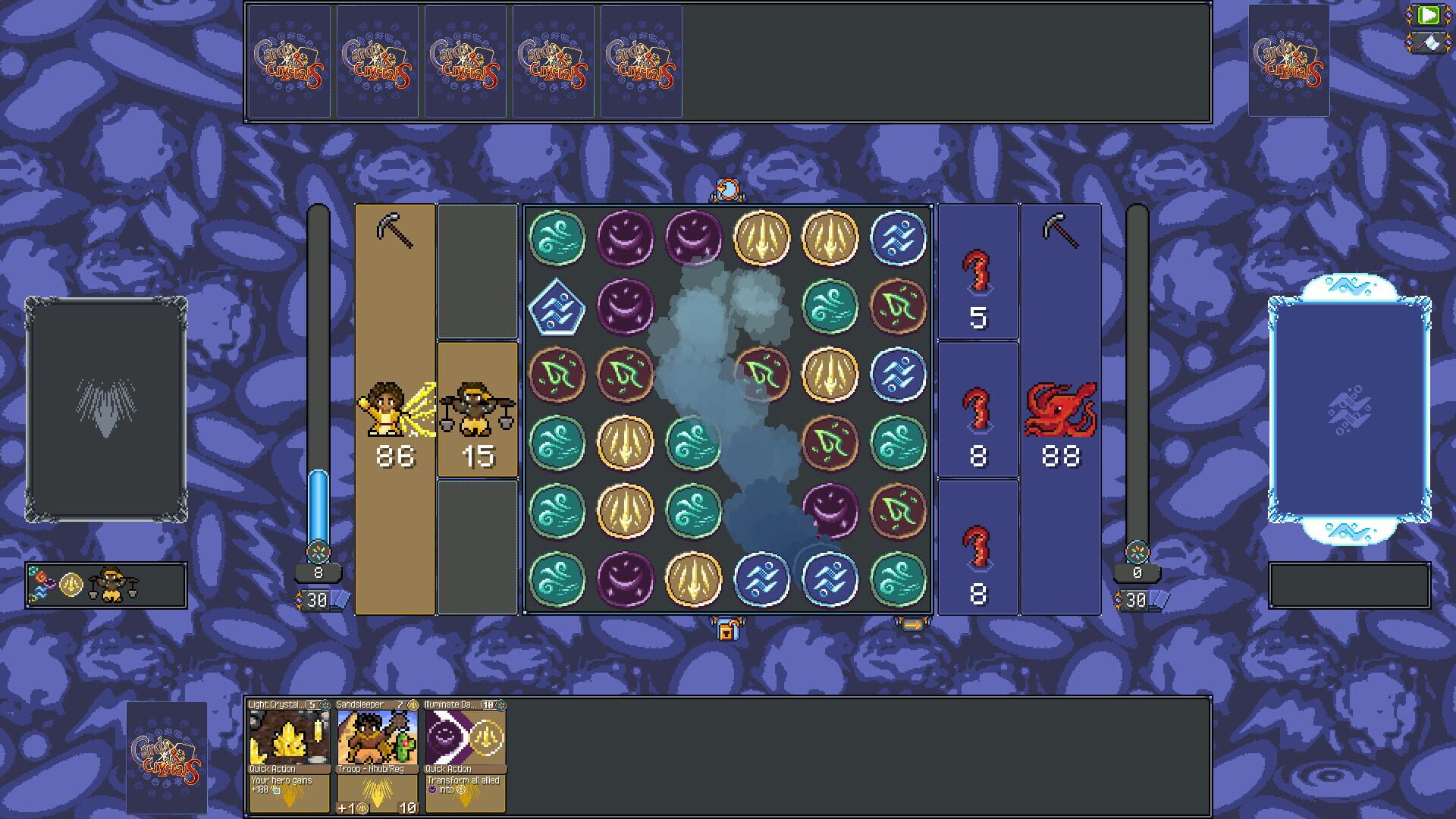 Cards & Crystals - Screenshot