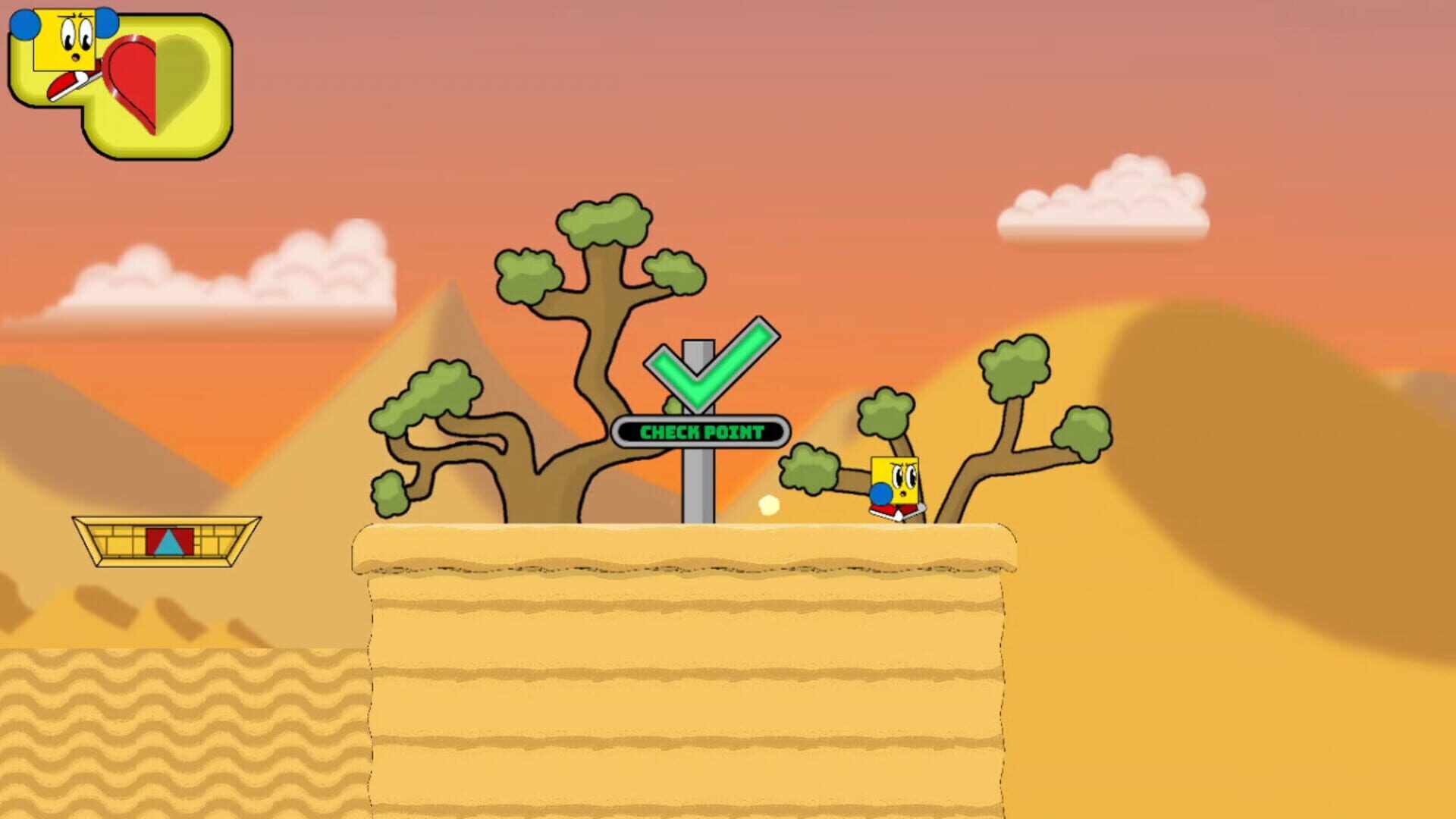Square vs Triangles - Screenshot