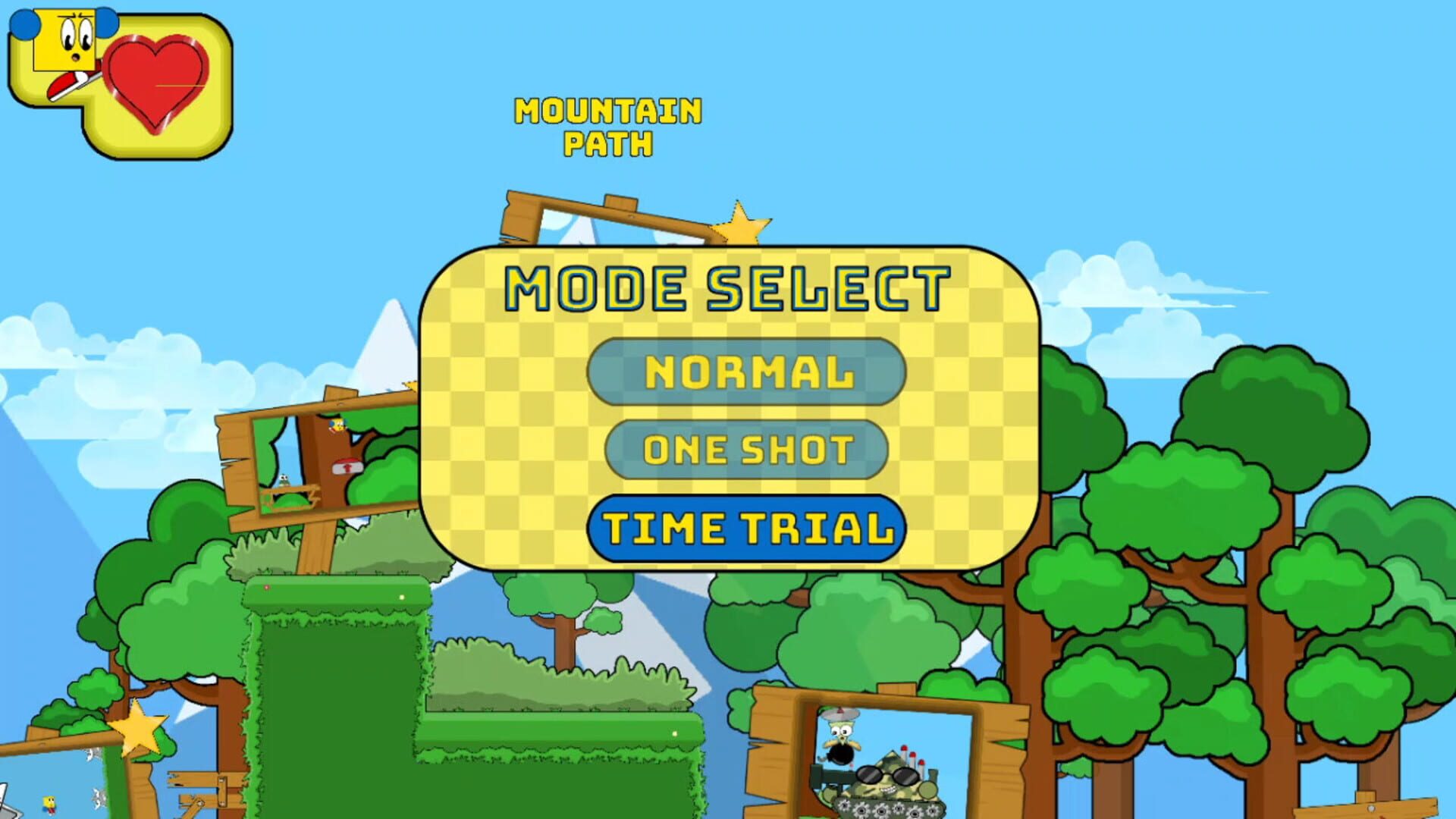 Square vs Triangles - Screenshot