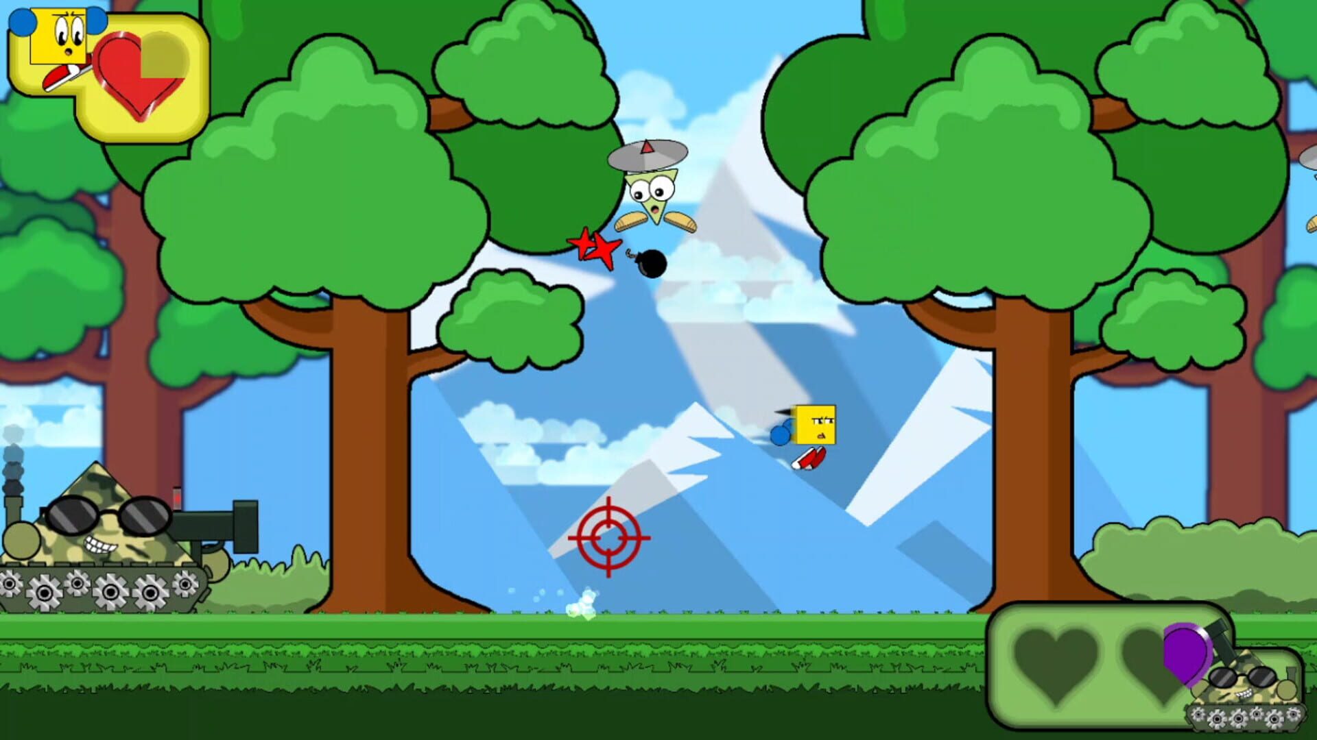 Square vs Triangles - Screenshot