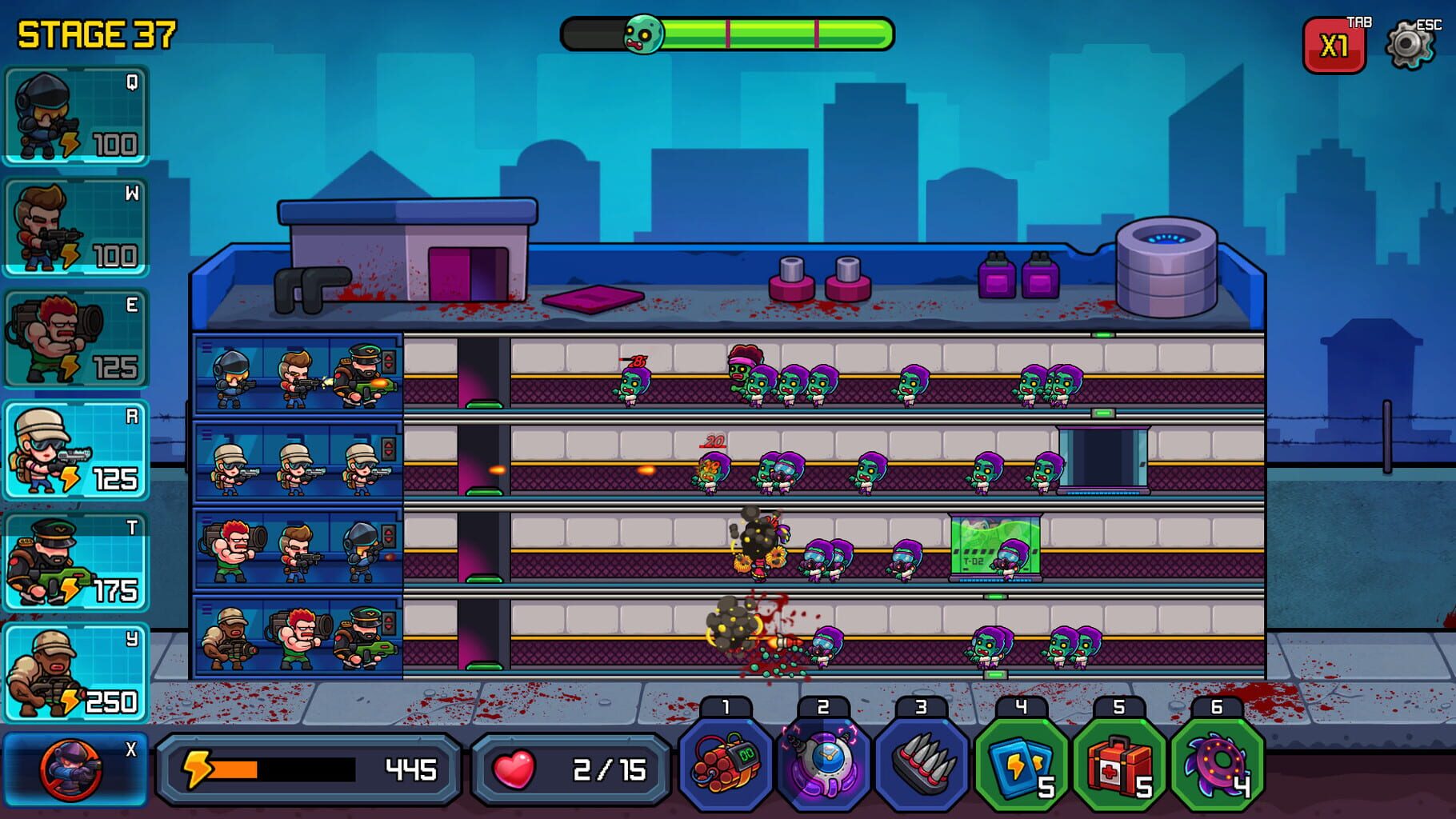 Zombo Buster Advance screenshot