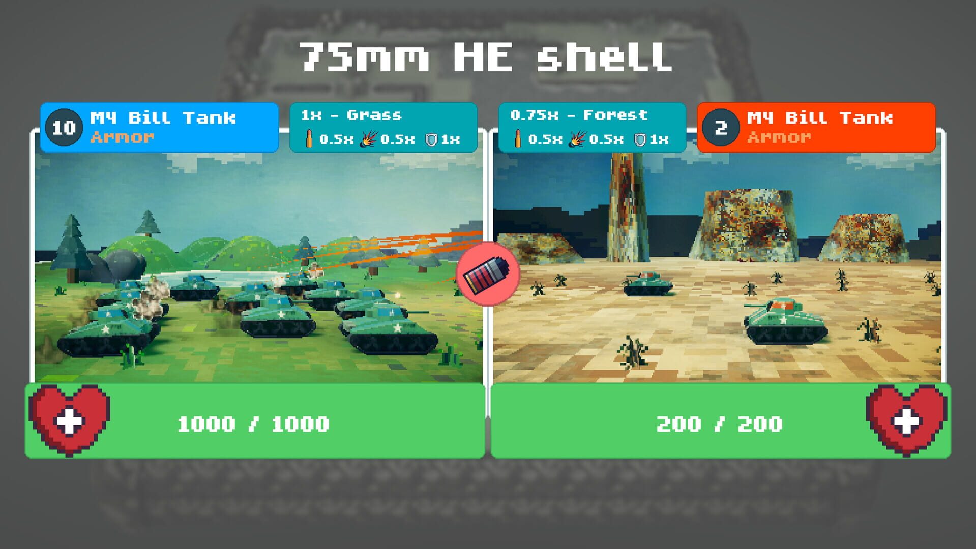 Tank Side Story - Screenshot