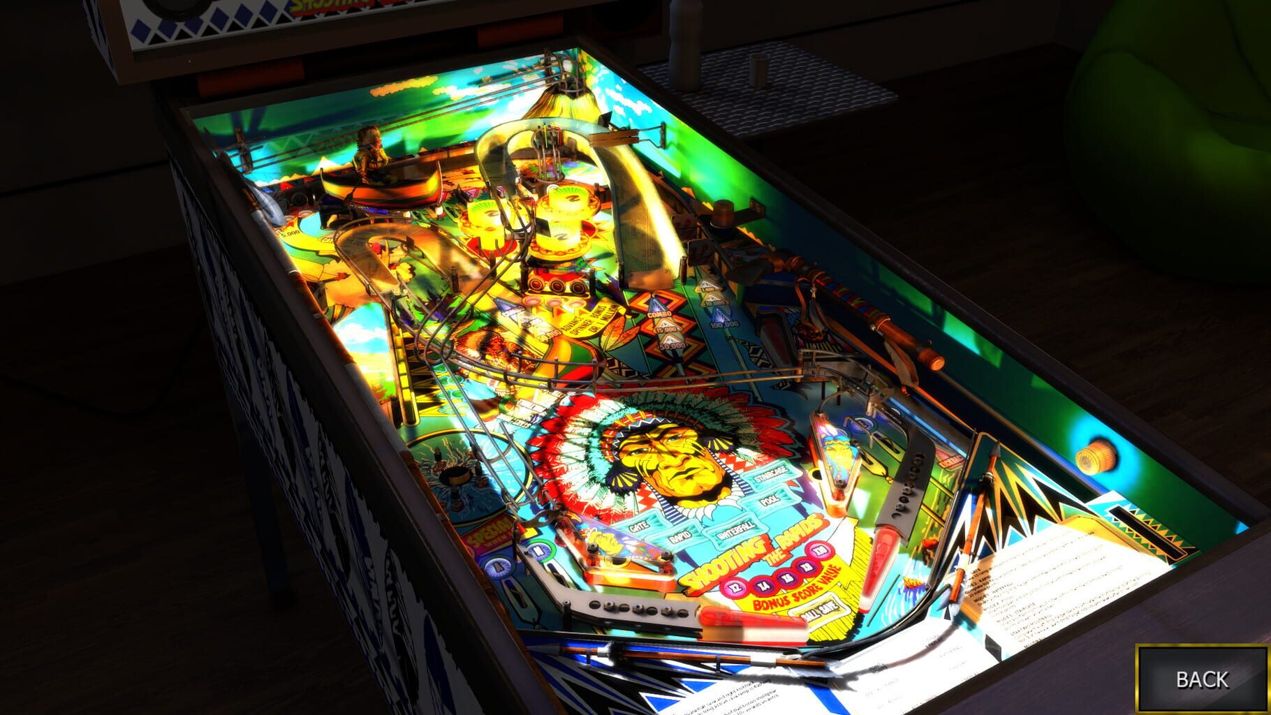 Captura de pantalla - Zaccaria Pinball: Shooting the Rapids 2016 Table