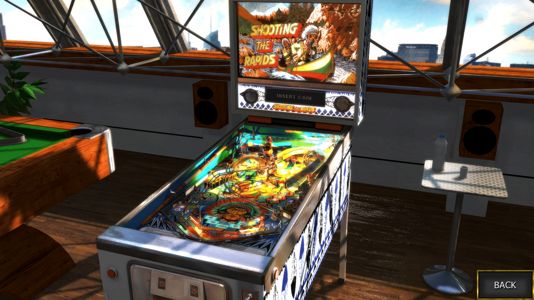 Zaccaria Pinball: Shooting the Rapids 2016 Table screenshot