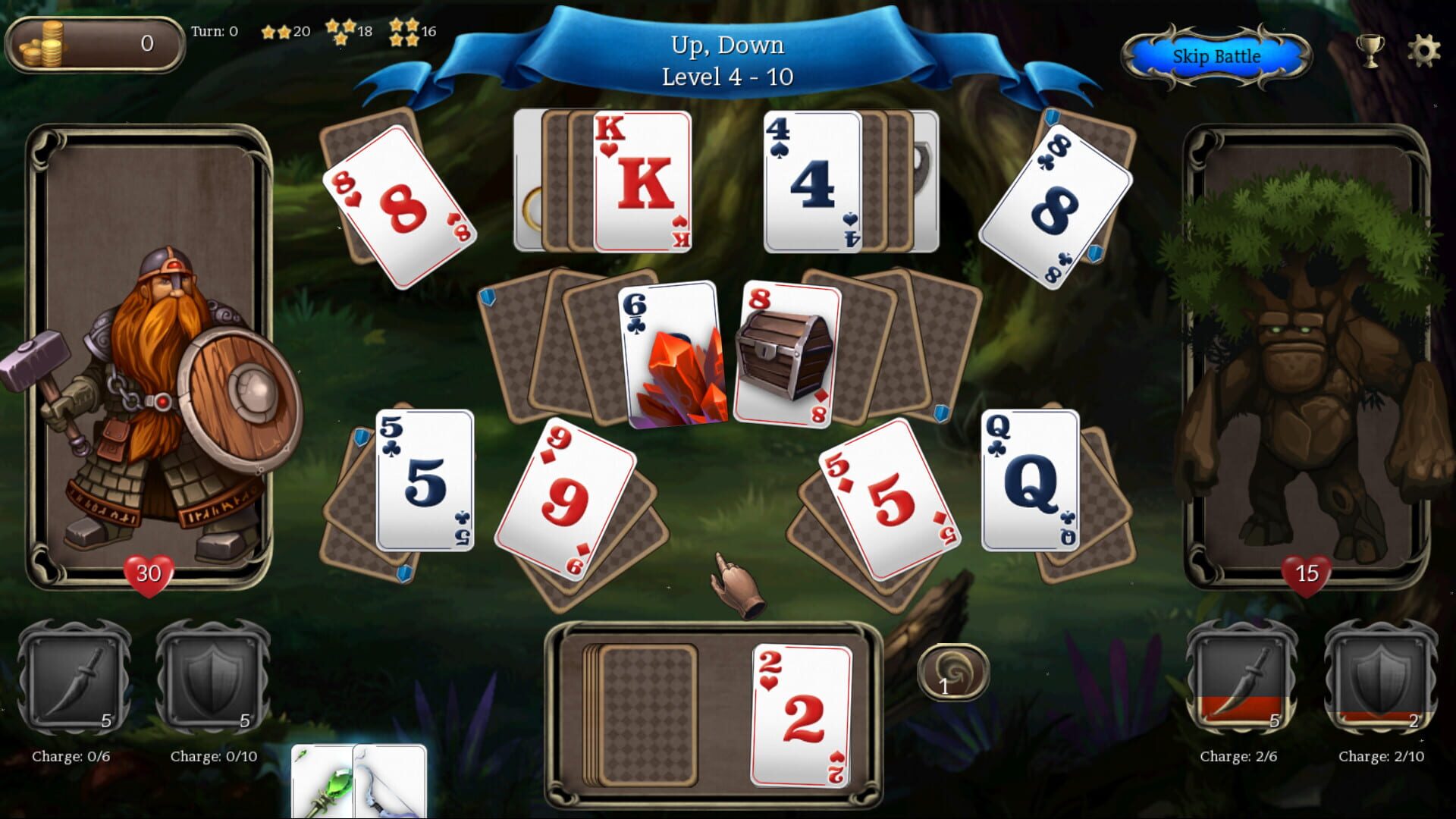 Ember Knight Solitaire