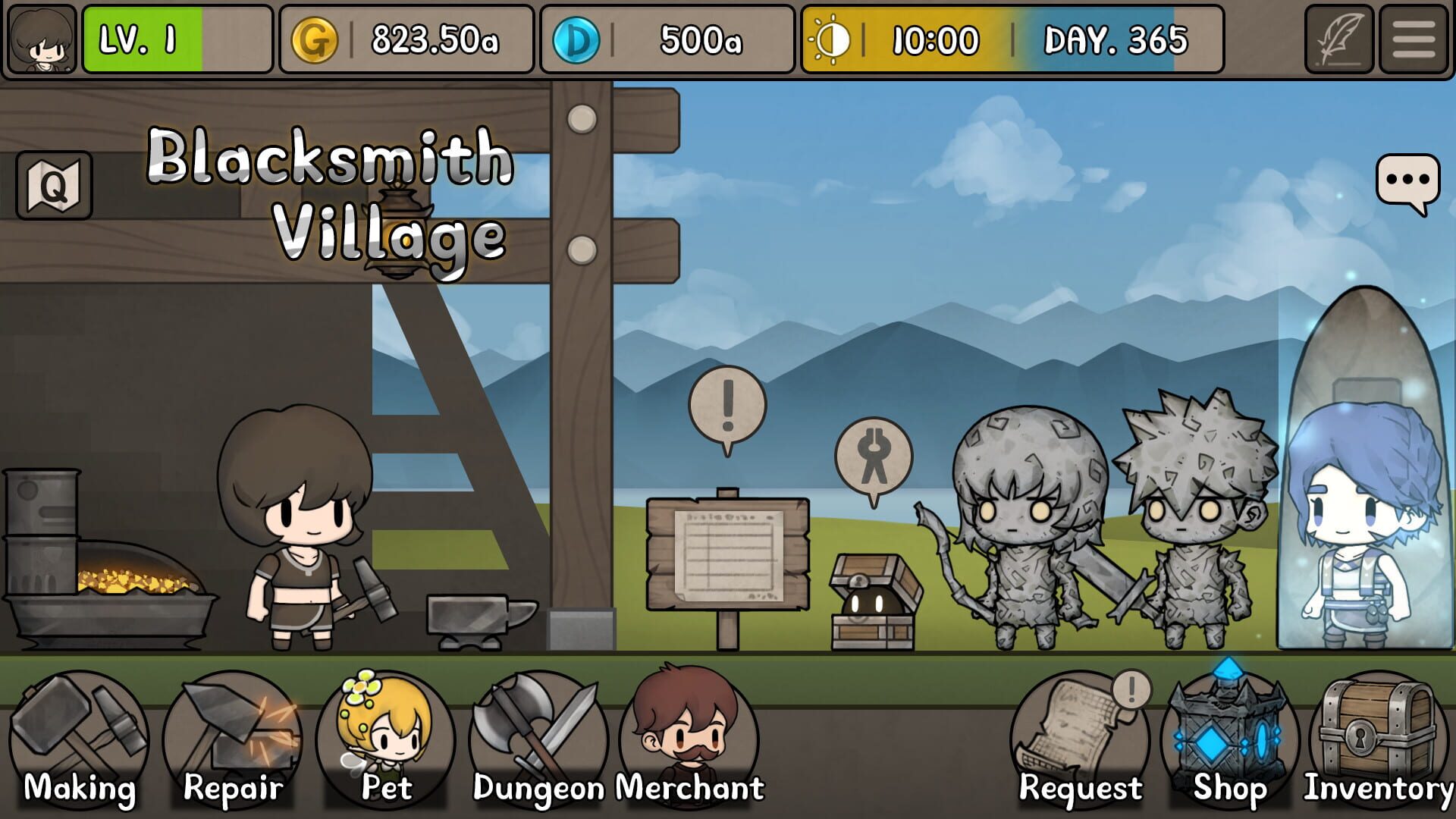 Blacksmith Village - Screenshot