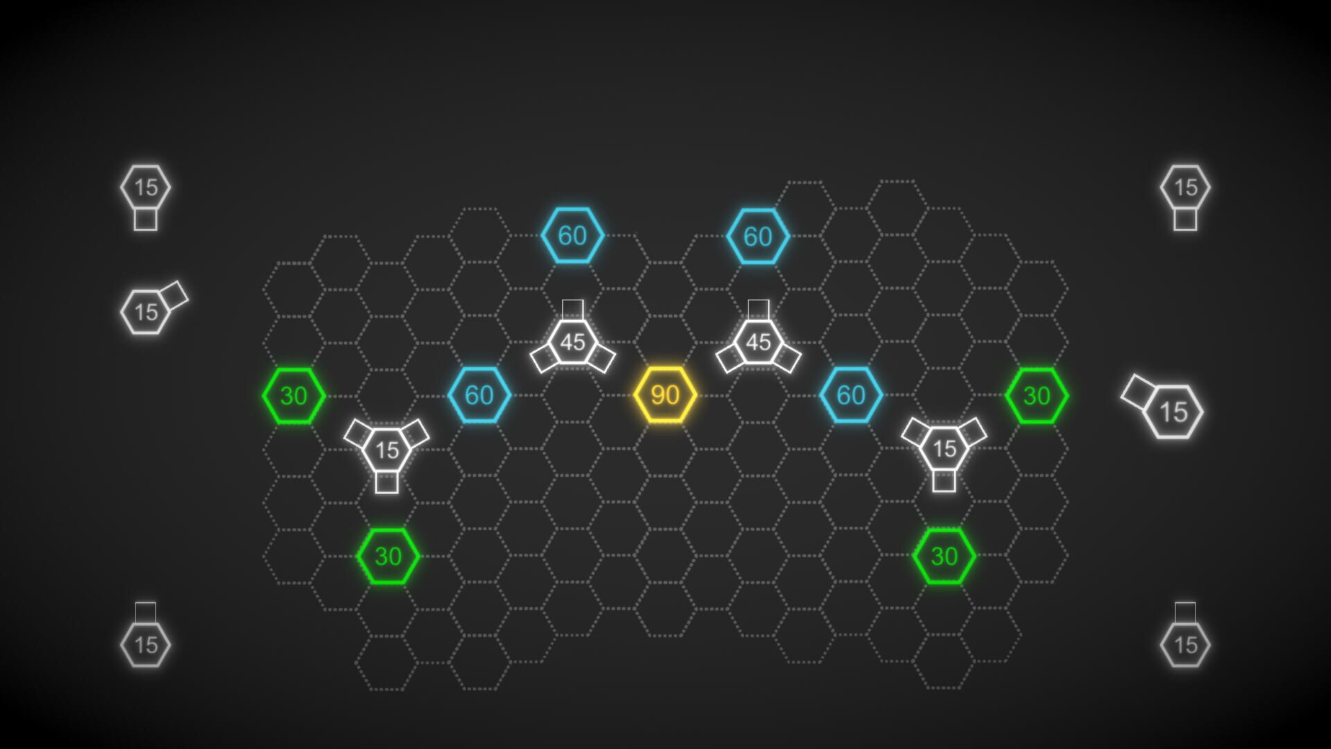 Destroy the Hexons - Screenshot