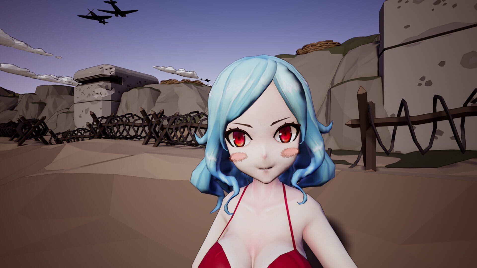 Inglorious Waifu VS Nazi Zombies - Screenshot